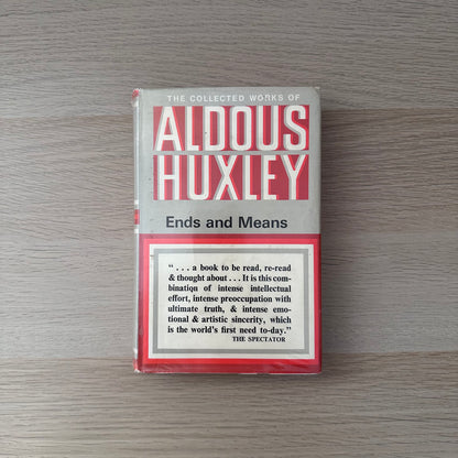 The Collected Works of Aldous Huxley | Ends and Means | 1980 | Ex-Library