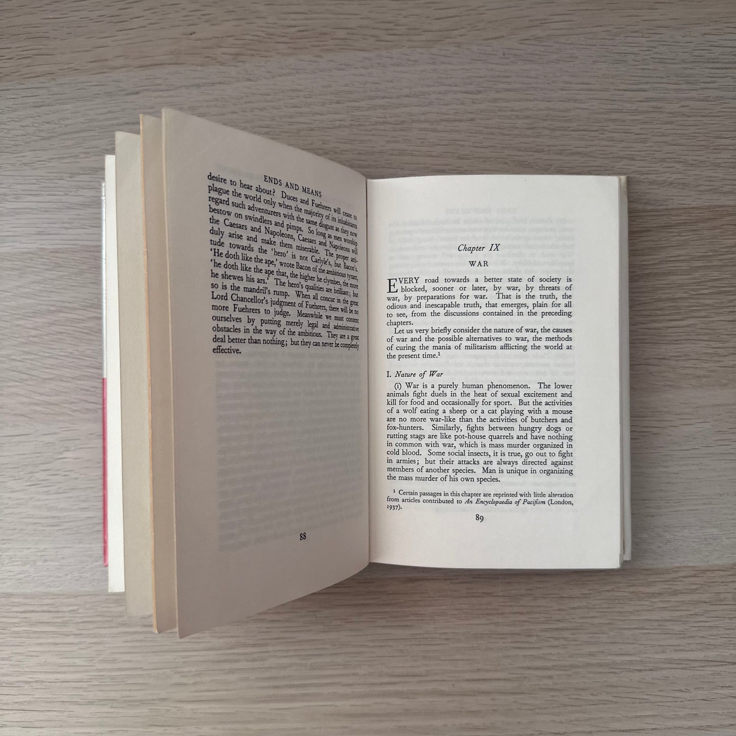 The Collected Works of Aldous Huxley | Ends and Means | 1980 | Ex-Library