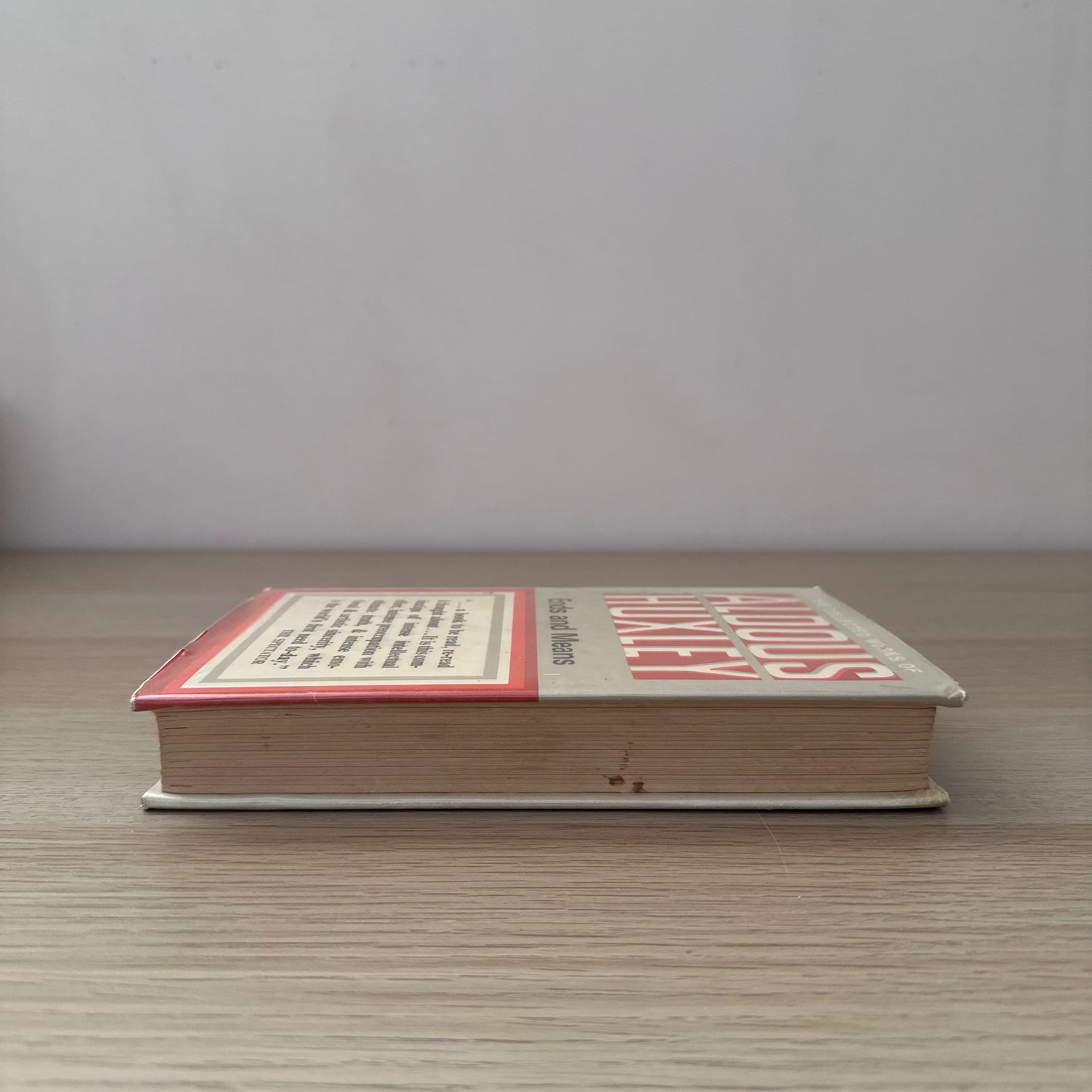 The Collected Works of Aldous Huxley | Ends and Means | 1980 | Ex-Library