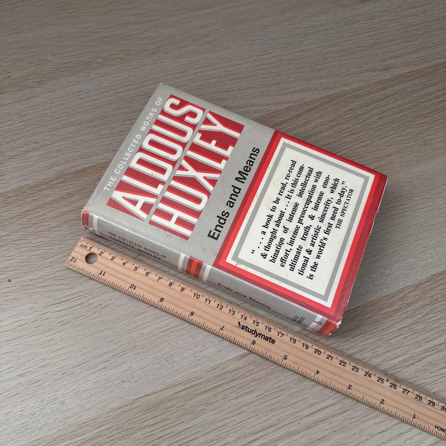 The Collected Works of Aldous Huxley | Ends and Means | 1980 | Ex-Library