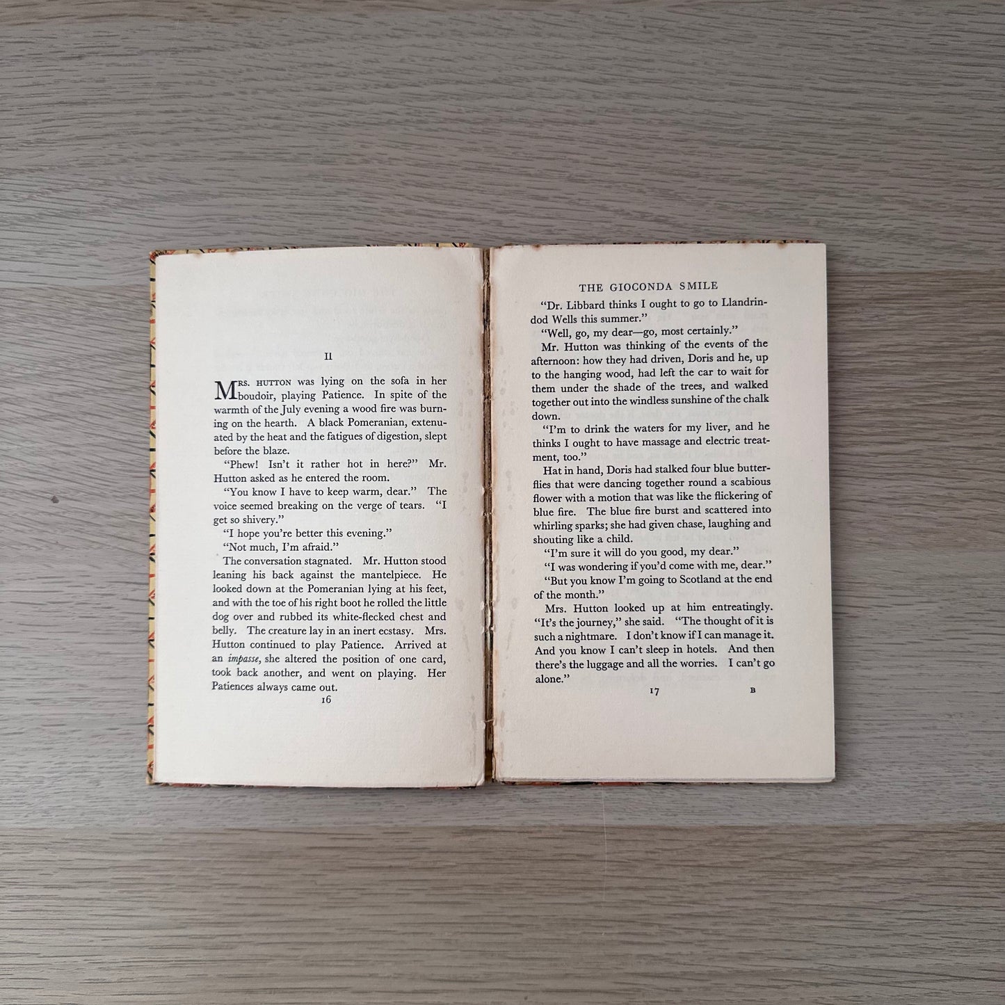 The Gioconda Smile | Zodiac Books | 1938 | Aldous Huxley