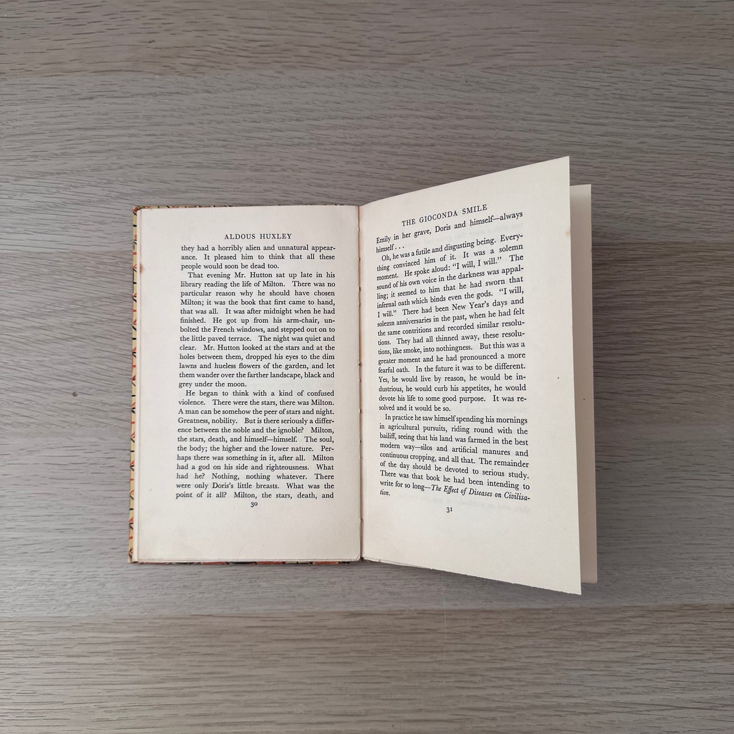 The Gioconda Smile | Zodiac Books | 1938 | Aldous Huxley