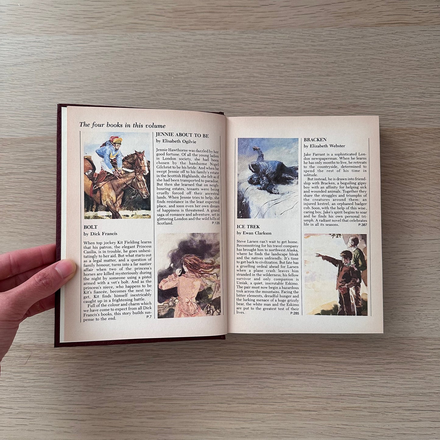 Readers Digest Condensed Book | 1987 | Hardcover | Dick Francis, Douglas Orgill, Elisabeth Ogilvie, Mary Mackie