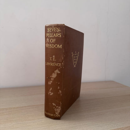 The Seven Pillars of Wisdom | 1935 | 1st Edition | 4th Impression | T.E. Lawrence