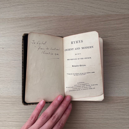 Hymns Ancient & Modern | William Clowes and Sons | Dated 1902