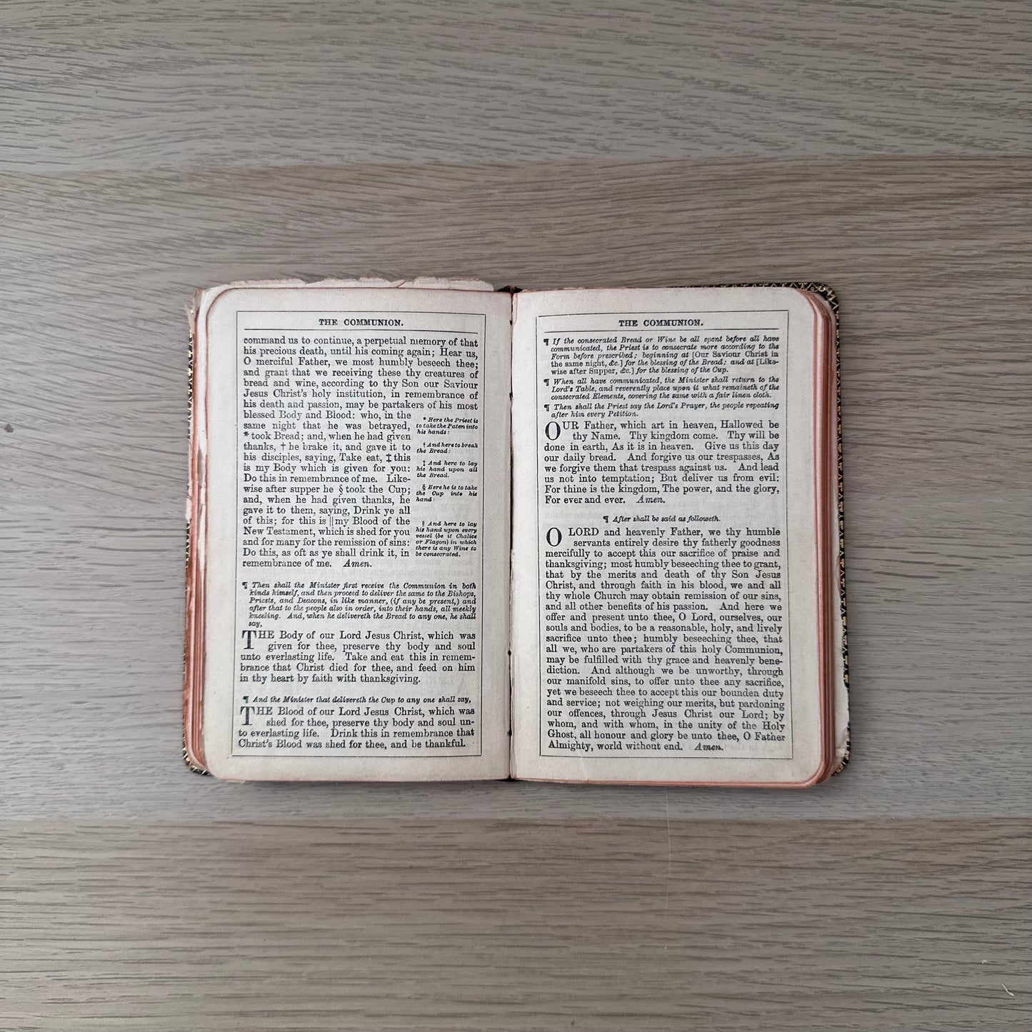 Common Prayer | Administration of the Sacraments | London and Glasgow | Dated 1902