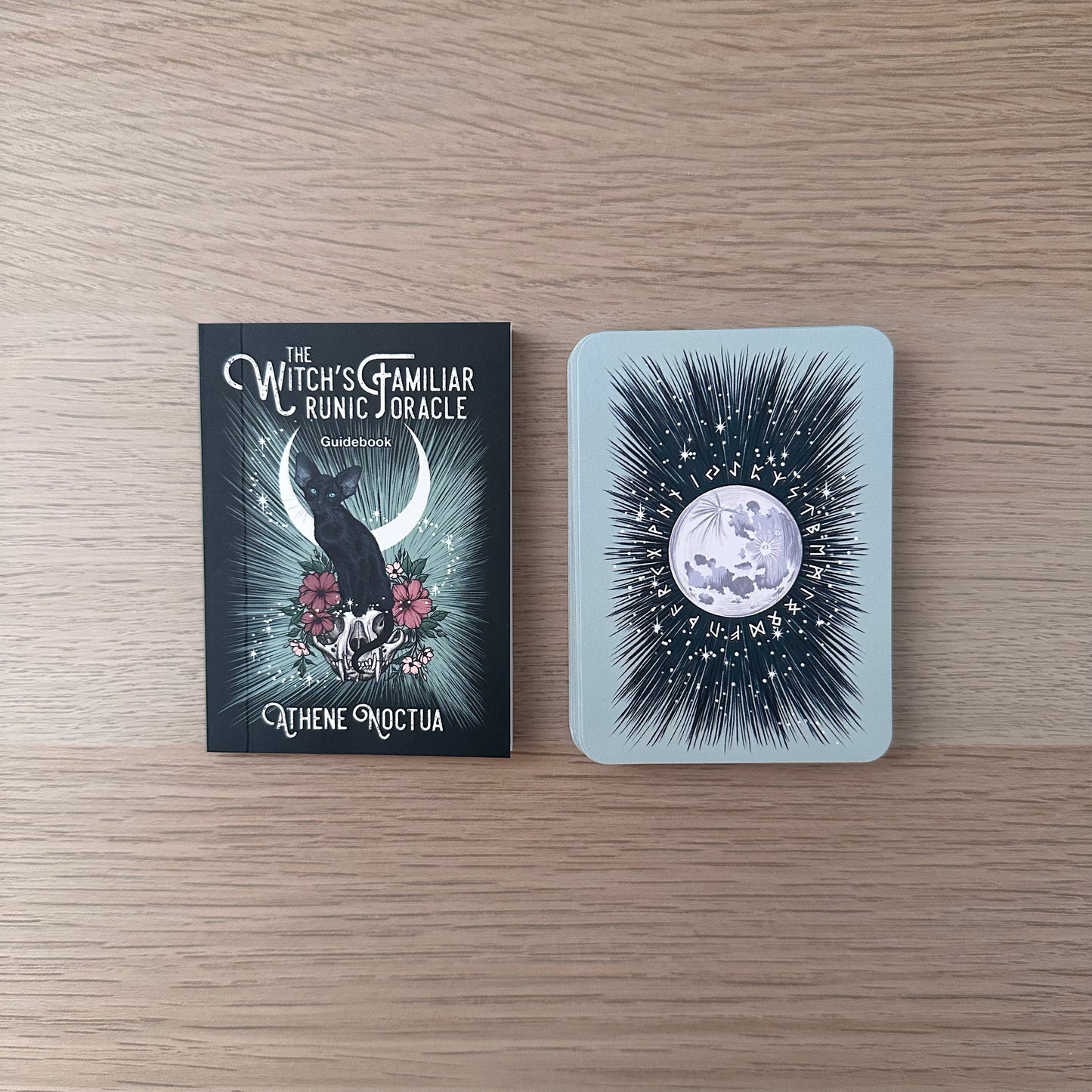 The Witch’s Familiar Runic Oracle | Athene Noctua | Pocket Sized