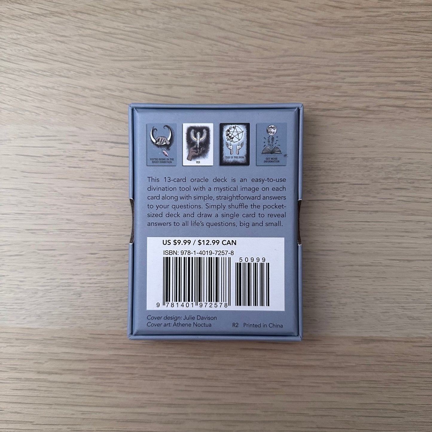 Crystal Ball Pocket Oracle | Athene Noctua | Pocket Sized