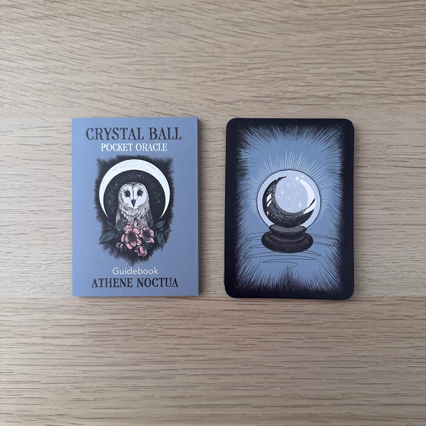Crystal Ball Pocket Oracle | Athene Noctua | Pocket Sized