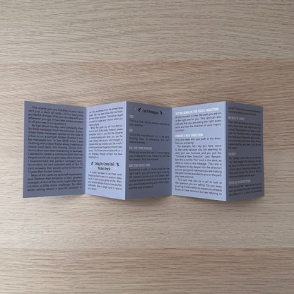 Crystal Ball Pocket Oracle | Athene Noctua | Pocket Sized