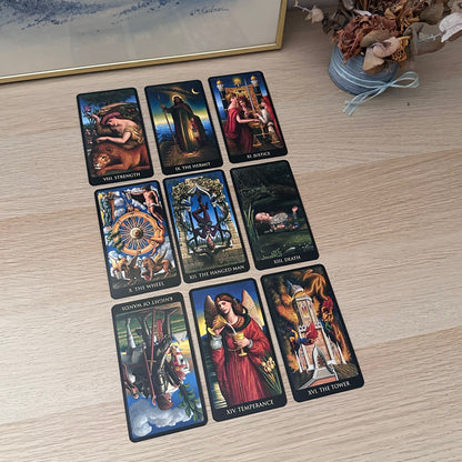 Pre-Raphaelite Tarot | Total Tarot | Lo Scarabeo