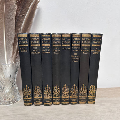 William J. Locke | Book Set | 8 Volumes | 1923 to 1931
