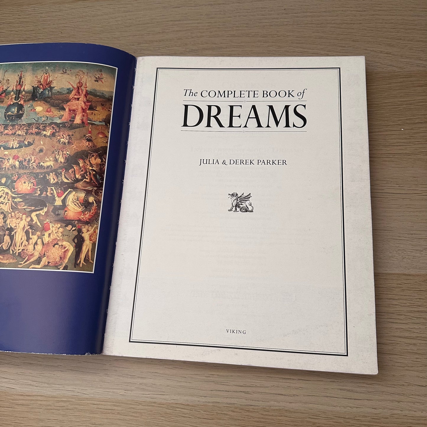 The Complete Book of Dreams | 1995 | Julia & Derek Parker