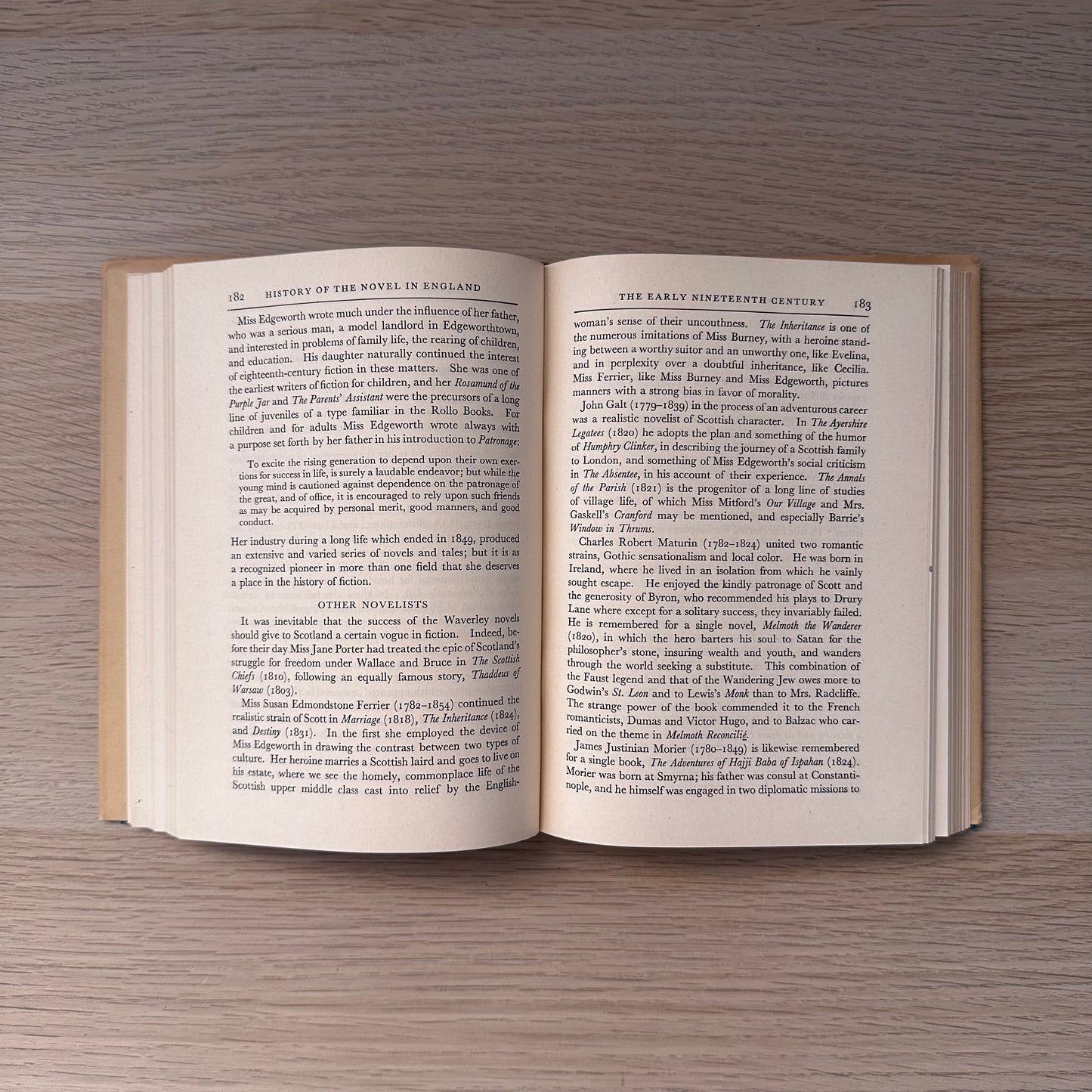 The History of the Novel in England | 1932 | Robert Morss Lovett & Helen Sard Hughes