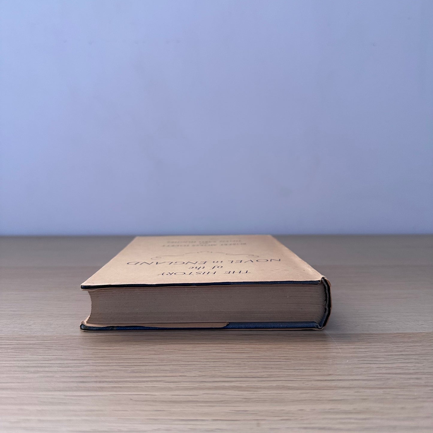 The History of the Novel in England | 1932 | Robert Morss Lovett & Helen Sard Hughes