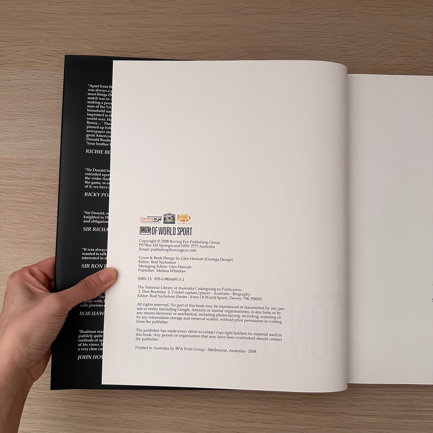 Icons of World Sport Don Bradman | 2008