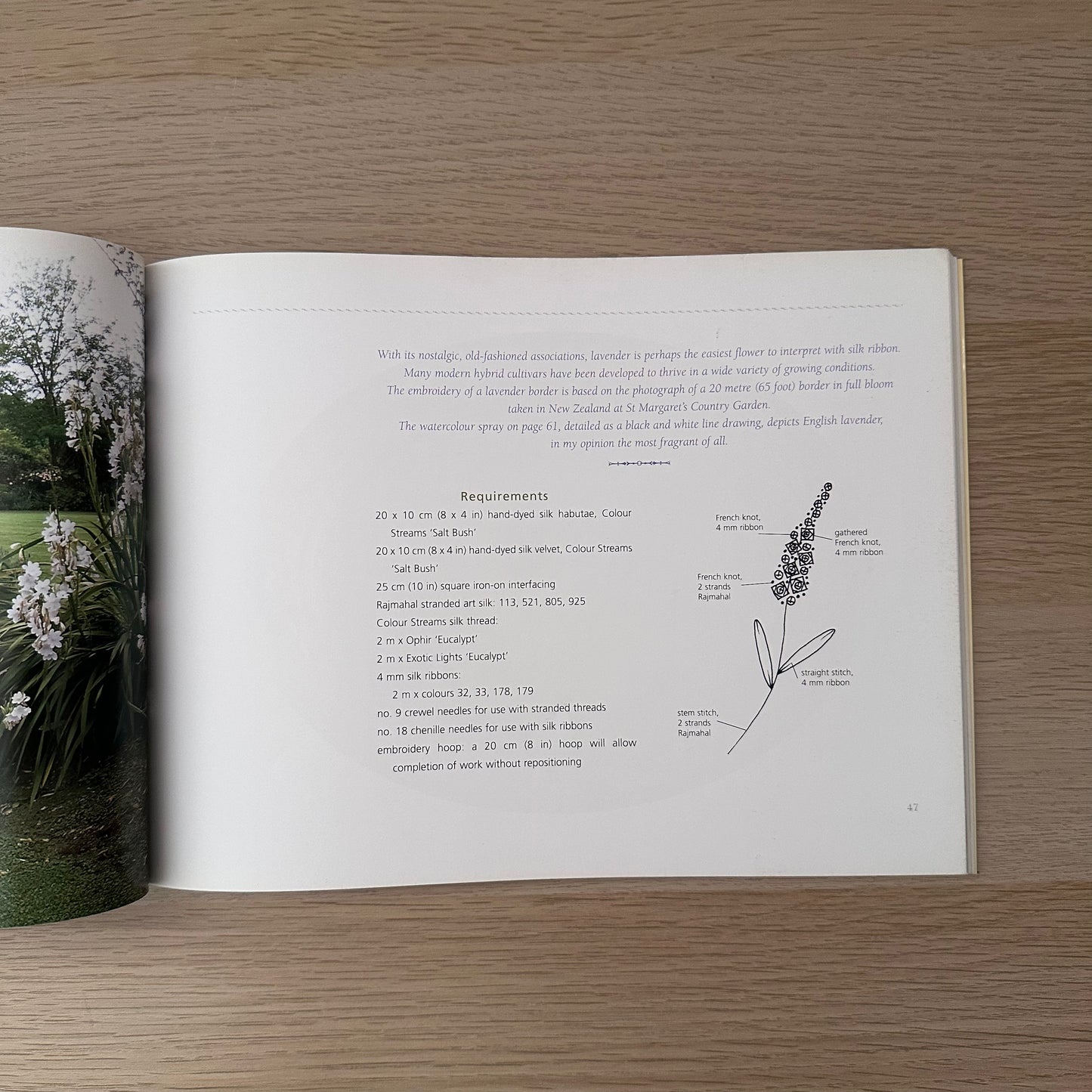 Floral Interpretations for Silk Ribbon | 2007 | Helen Dafter | Signed Copy